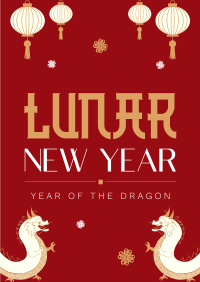 Lucky Lunar New Year Poster Image Preview