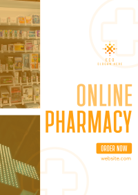 Online Pharmacy Business Flyer Image Preview