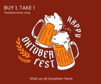 Oktoberfest Celebration Facebook post Image Preview