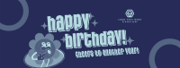 Happy Birthday Greeting Facebook Cover Design