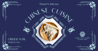 Chinese Cuisine Special Facebook Ad Design