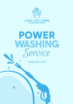 Professional Power Washing Flyer Image Preview