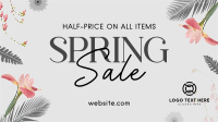 Sale of Spring Facebook Event Cover Design