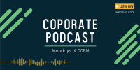 Corporate Podcast Twitter post Image Preview