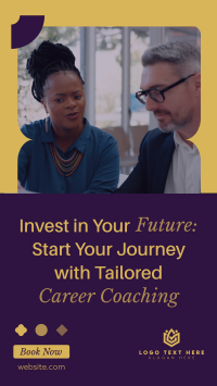 Tailored Career Coaching Instagram story Image Preview