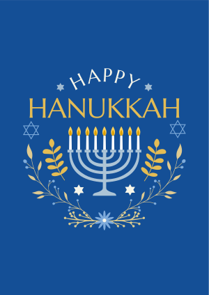 Happy Hanukkah Flyer Image Preview