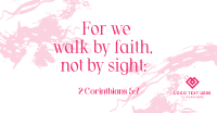 Walk by Faith Facebook ad Image Preview