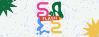 Flash Sale Alert Facebook Cover Design