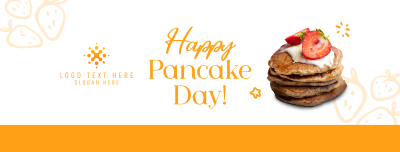 Strawberry Pancakes Facebook cover Image Preview