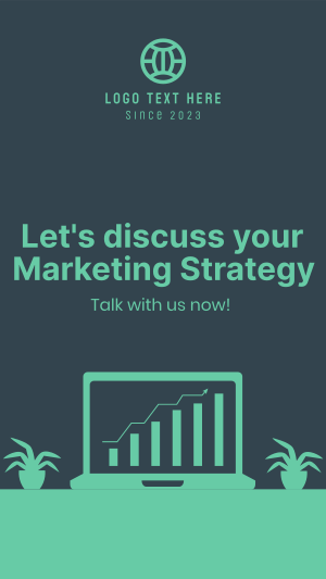 Discussing Marketing Strategy Instagram story Image Preview