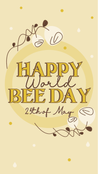 Happy World Bee TikTok Video Image Preview