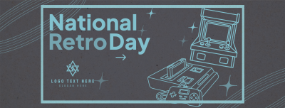 Unique Retro Day  Facebook cover Image Preview