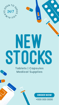 New Medicines on Stock Instagram Reel Design