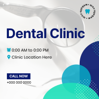 Corporate Dental Clinic Instagram Post Design