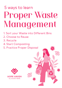 Proper Waste Management Flyer Image Preview