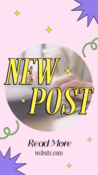 Pastel Blog Post Instagram Story Design