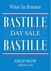 Happy Bastille Day Flyer Image Preview