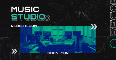 Music Studio Facebook ad Image Preview