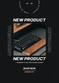 Mechanical Keyboard Flyer Image Preview