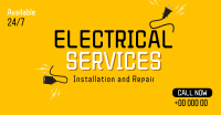 Electrical Service Facebook Ad Design