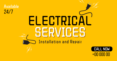 Electrical Service Facebook ad Image Preview