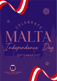 Celebrate Malta Freedom Flyer Image Preview