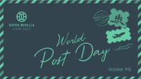 Post Day Envelope Facebook event cover Image Preview