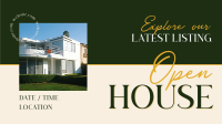 Open House Real Estate Facebook Event Cover Image Preview