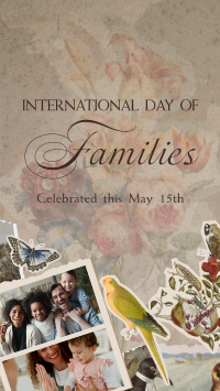 Renaissance Collage Day of Families TikTok video Image Preview