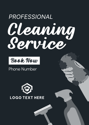 Professional Cleaner Flyer Image Preview