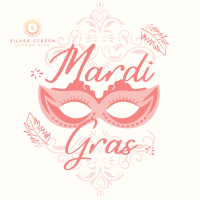 Decorative Mardi Gras Instagram post Image Preview