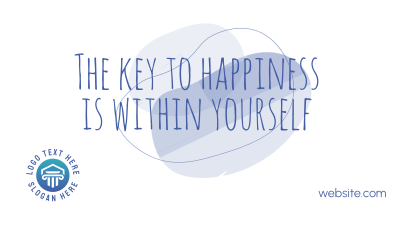 Key to Happiness Facebook event cover Image Preview