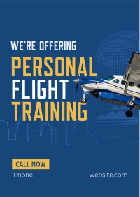 Hiring Flight Instructor Flyer Image Preview