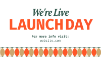 Geometric Circles Launch Animation Preview