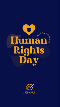 International Human Rights Day Instagram story Image Preview