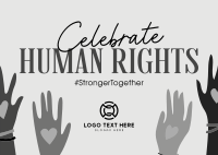 Human Rights Campaign Postcard Design