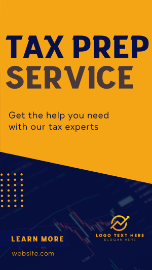 Get Help with Our Tax Experts Facebook story Image Preview