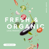 Organic Fresh Linkedin Post Image Preview
