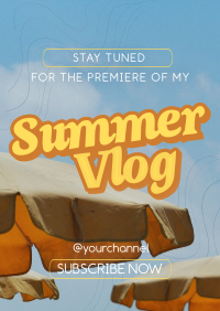 New Vlog Cloudy Poster Image Preview