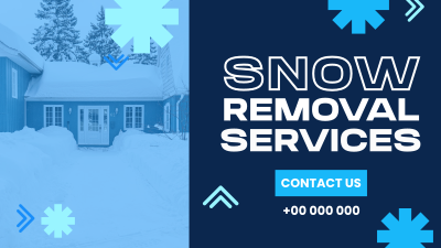 Snowy Snow Removal Facebook event cover Image Preview