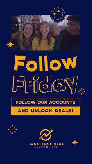 Follow Friday Instagram story Image Preview