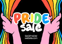 Rainbow Pride Postcard Image Preview