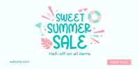 Sweet Summer Sale Twitter post Image Preview