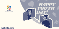 Youth Day Online Twitter Post Design