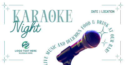 Karaoke Bar Facebook ad Image Preview