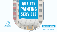 Painting Wall Exterior Facebook Event Cover Design