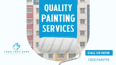 Painting Wall Exterior Facebook event cover Image Preview