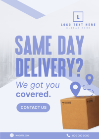 Express Delivery Package Poster Image Preview