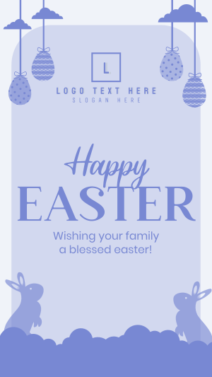 Easter Ornaments Facebook story Image Preview