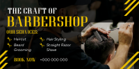 Grooming Barbershop Twitter post Image Preview